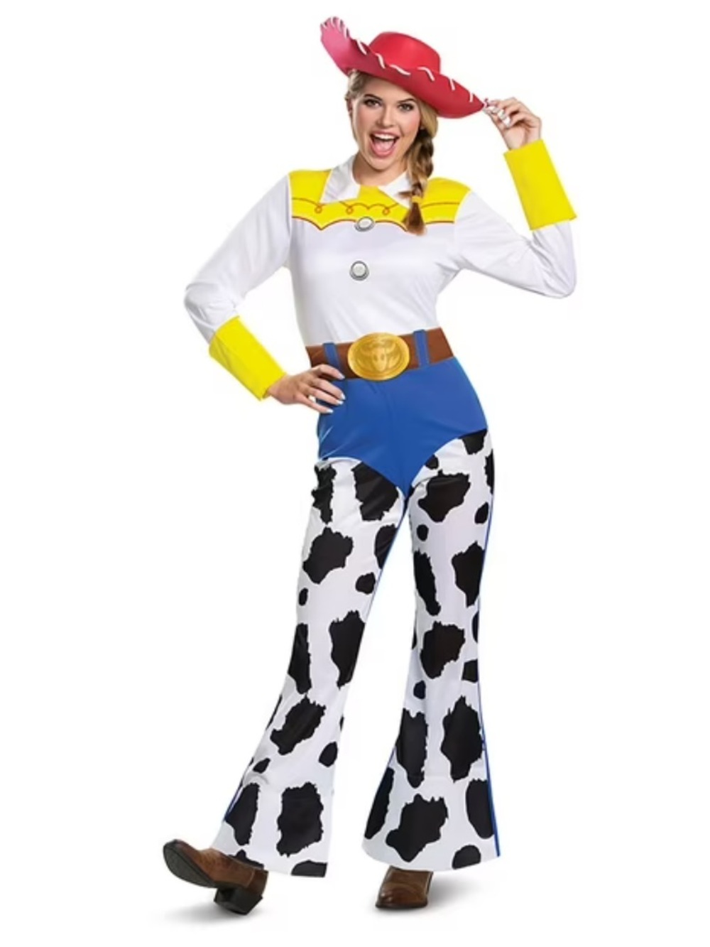 Disguise Toy Story Jessie Costume Accessories Red Hat & Cowgirl Outfit Size L